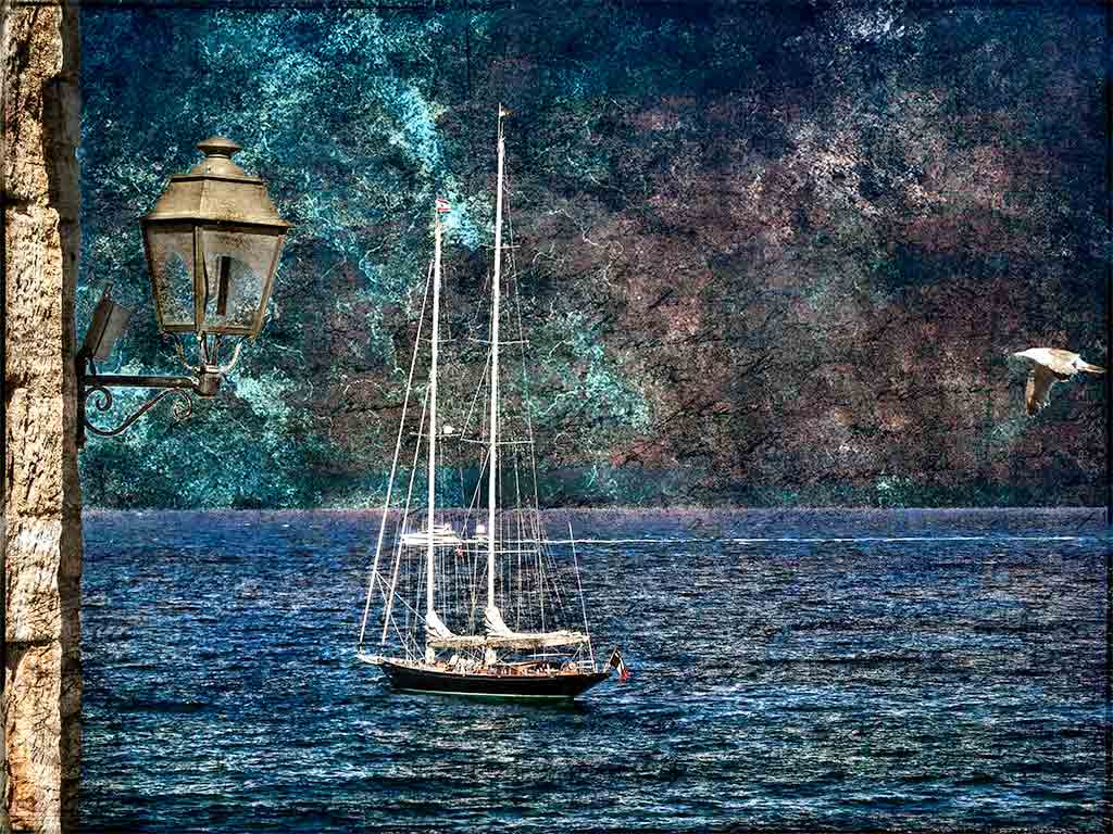 France,-Antibes,-Sailboat